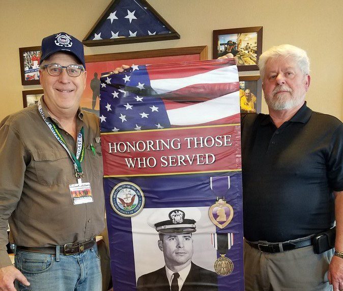 The “Honor Walk” banners to be displayed on Grand Avenue Wausau Times