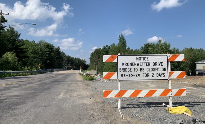 Kronenwetter Drive Closed