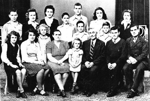 August and Josephine Kurth family